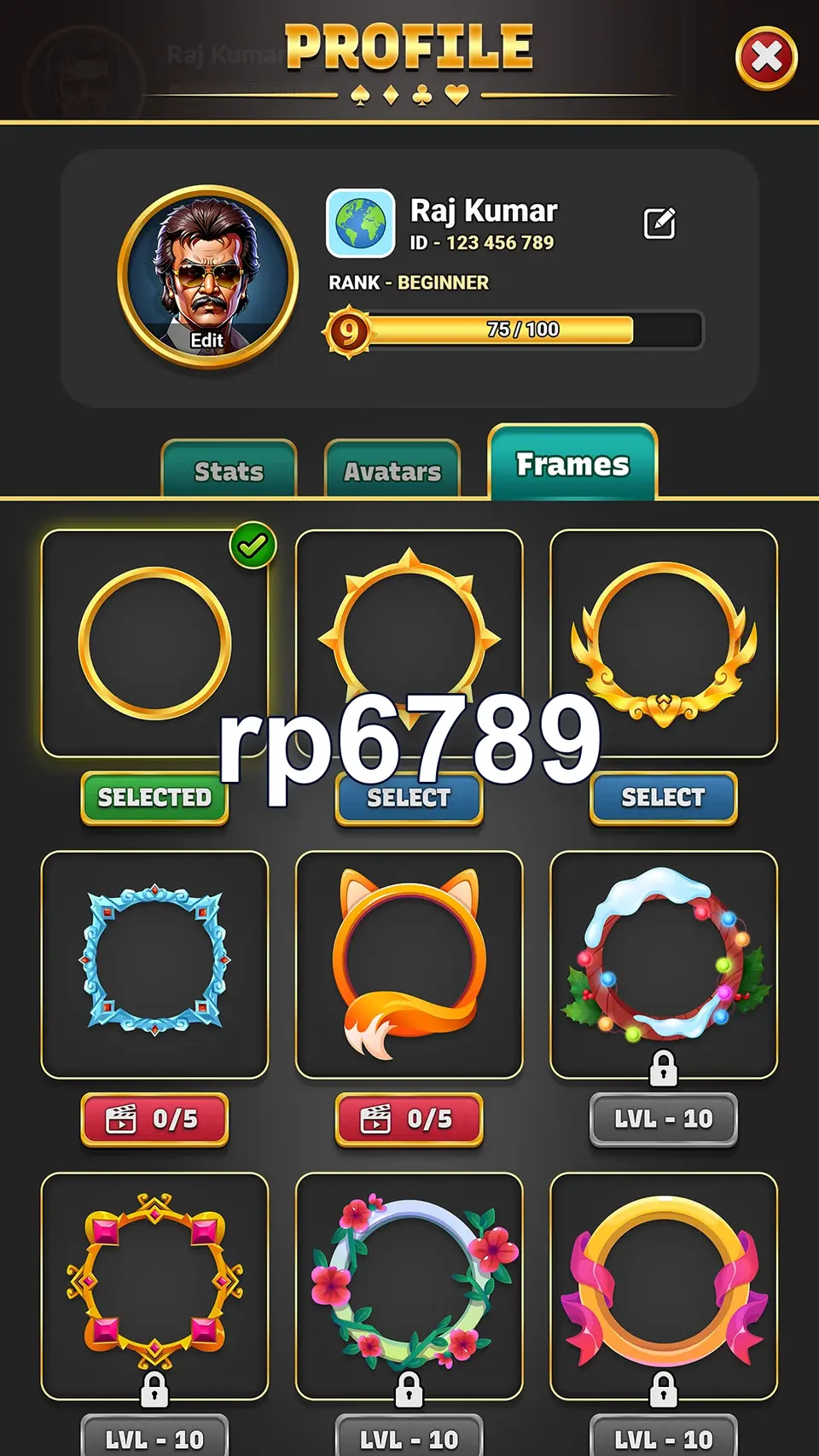 rp6789 Tangkapan Layar - APK Resmi